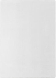 Snuggly Washable Low Pile Living Room Area Rug  Anti Slip Felt Backing Snow White 80 X 120 Cm (Rectangular) - thumbnail 3