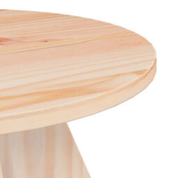 Berkfield Coffee Table 3 Pcs Natural Solid Pine Wood - thumbnail 8