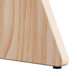 Berkfield Coffee Table 3 Pcs Natural Solid Pine Wood - thumbnail 9