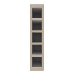 GoodHome Alpinia Natural Oak Effect Wine Rack Fascia, (H)715mm(W)147mm - thumbnail 3