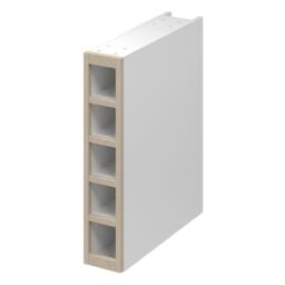 GoodHome Alpinia Natural Oak Effect Wine Rack Fascia, (H)715mm(W)147mm - thumbnail 4