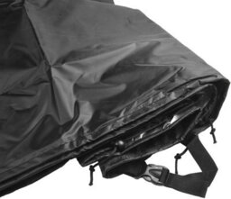 Waterproof Protective Cover For Firewood Rack, 600D Oxford Pvc Fabric, With Handles And Ventilation Holes, 122 X 61 107 Cm - thumbnail 4