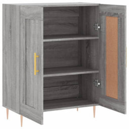 Berkfield Classic Sideboard Grey Sonoma 69.5X34X90 Cm Engineered Wood - thumbnail 6