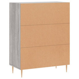 Berkfield Classic Sideboard Grey Sonoma 69.5X34X90 Cm Engineered Wood - thumbnail 8