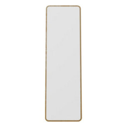 Living And Home Natural Wood Frame Rectangular Full Length Mirror Freestanding Wall Mount - thumbnail 4