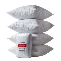 Homescapes Cotton Rich Quilted Pillow Protectors 60 X 60 Cm, Pack Of 4