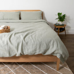 Native Natural Stone Double 100% Linen Duvet Cover (200X200Cm)