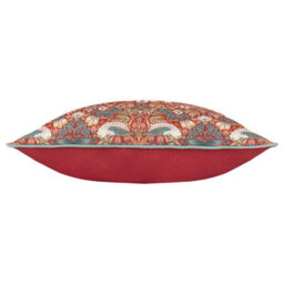 Morris & Co Strawberry Thief Piped Outdoor Cushion Cover - thumbnail 4