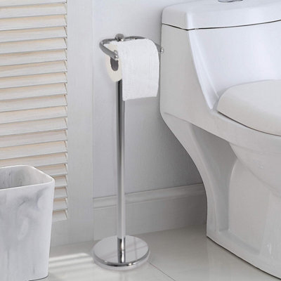 Aspect Furniture Opus Free Standing Toilet Roll Holder,chrome Finish - image 1