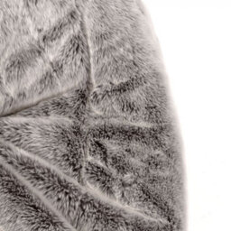 icon Kenai Faux Fur Bean Bag Lounger Arctic Wolf Grey Giant Bean Bag Chair - thumbnail 6