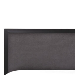 Beliani Bed Metal Clamart 160 X 200 Cm (Eu King Size) Grey - thumbnail 7