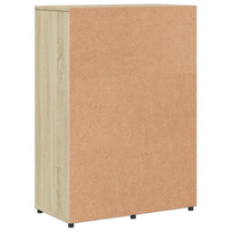 Berkfield Sideboards 2 Pcs Sonoma Oak 60X31X84 Cm Engineered Wood - thumbnail 9