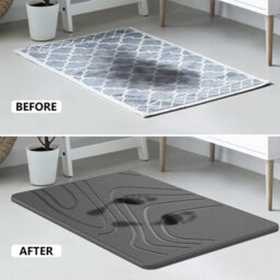 Hygrad Built to Survive Fast Drying Stone Bath Mat Diatomite Quick Absorb Bathroom Floor Mat Non Slip - thumbnail 5