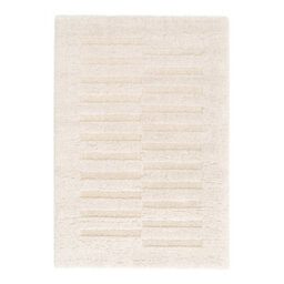 Sweeek - Indoor Rug With Raised Pattern Cream 170X120Cm - Rio - thumbnail 2