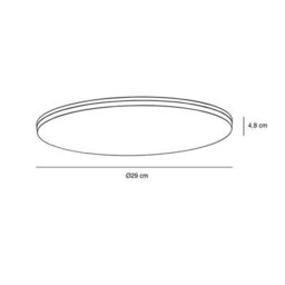 Nordlux Vic Indoor Ceiling Light White Plastic Intergrated Led 25,000Hrs - Mains Powered, Ip21 - thumbnail 3