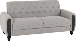 Seconique Chester 3 Plus 2 Seater Sofa Upholstered In Grey Fabric 2 Man Del - thumbnail 3