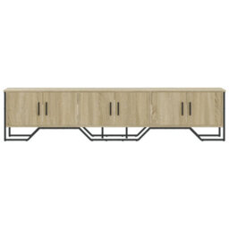Berkfield Modern Tv Cabinet Sonoma Oak 180X34X41 Cm Engineered Wood - thumbnail 4