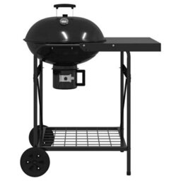 Walplus Outdoor Grill With Wheel Black 96 X 72 X 113 Cm Metal - thumbnail 5