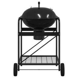 Walplus Outdoor Grill With Wheel Black 96 X 72 X 113 Cm Metal - thumbnail 6