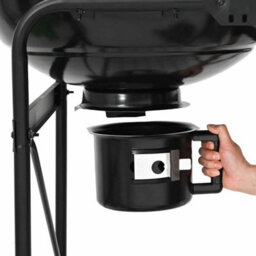 Walplus Outdoor Grill With Wheel Black 96 X 72 X 113 Cm Metal - thumbnail 8