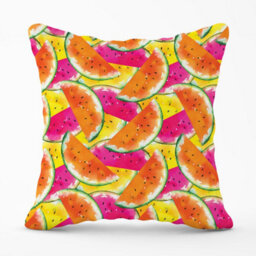 Warren Reed Designer Watermelon Design Outdoor Cushion 45Cm X 45Cm - thumbnail 1