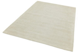 Plain White Modern Handmade Rug For Dining Room Bedroom & Living Room-160Cm X 230Cm - thumbnail 3