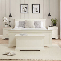 The Furniture Market Wilmslow White Painted Blanket Box - thumbnail 5