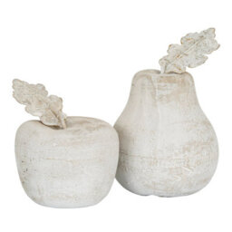 Stone Apple (Medium) - Rustic Decorative Sculpture - thumbnail 4