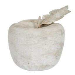 Stone Apple (Medium) - Rustic Decorative Sculpture