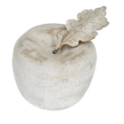 Stone Apple (Medium) - Rustic Decorative Sculpture - thumbnail 2