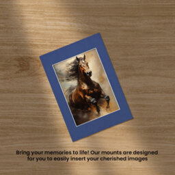 Ak Frames 16X12 Blue Picture Mounts To Fit 12X10 Aperture Size - Mount Board Only (No Frame Included) - thumbnail 5