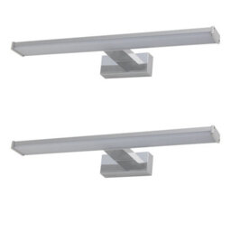 First Choice Lighting Set Of 2 Verve - Bathroom Led Over Mirror Lights - thumbnail 1