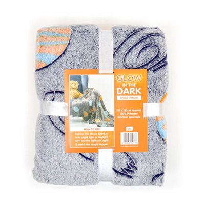 Rjm Glow In The Dark Space Blanket Space (127 X 152Cm) - image 1