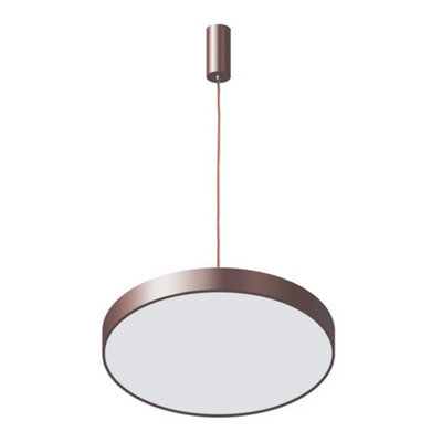 Luminosa Lighting Luminosa Modern Led Hanging Pendant Coffee, Warm White 3000K 1800Lm - image 1