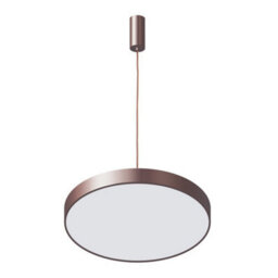 Luminosa Lighting Luminosa Modern Led Hanging Pendant Coffee, Warm White 3000K 1800Lm