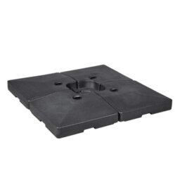 Dellonda 4Pc 92L Fillable Parasol Base, Water Or Sand Filled - Dg269 - thumbnail 1
