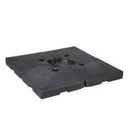 Dellonda 4Pc 92L Fillable Parasol Base, Water Or Sand Filled - Dg269 - thumbnail 6