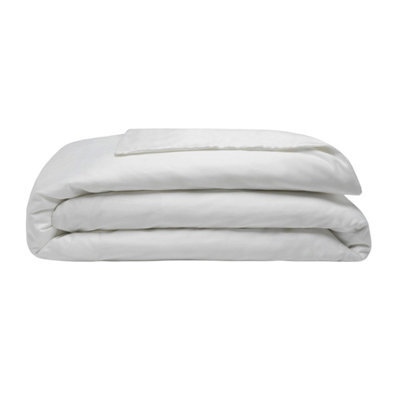 Belledorm 200 Thread Count Egyptian Blend Duvet Cover Ivory (Kingsize) - image 1