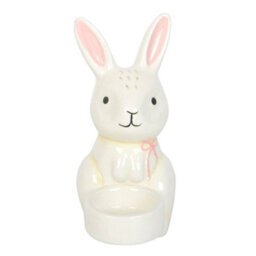 Something Different Spring Time Bunny Tealight Holder White (One Size) - thumbnail 1