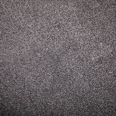 FloorMatch Diamond Grey Saxony Carpet Soft Luxury Pile 8mm Thick - 5M Width - image 1