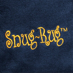 Navy Snug Rug Deluxe Blanket With Sleeves Luxury Cosy Super Soft Coral Fleece Fabric Long Oversized Pouch Pocket Adults - thumbnail 8
