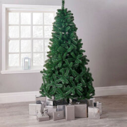 Uetian 6Ft Christmas Tree Green Artificial Foldable Reusable Indoor Outdoor - thumbnail 1