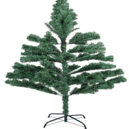 Uetian 6Ft Christmas Tree Green Artificial Foldable Reusable Indoor Outdoor - thumbnail 6
