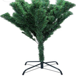 Uetian 6Ft Christmas Tree Green Artificial Foldable Reusable Indoor Outdoor - thumbnail 4