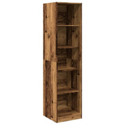 Vidaxl Wardrobe Old Wood 50X50X200 Cm Engineered Wood - thumbnail 2