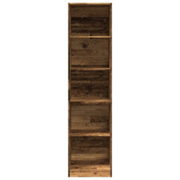 Vidaxl Wardrobe Old Wood 50X50X200 Cm Engineered Wood - thumbnail 4