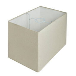 Industville Knurled Pillar Table Lamp, Pewter Base, Rounded Rectangle Cotton Lampshade - thumbnail 4