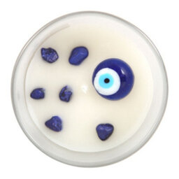 Something Different White Sage All Seeing Eye Scented Candle Frosted/white (One Size) - thumbnail 2