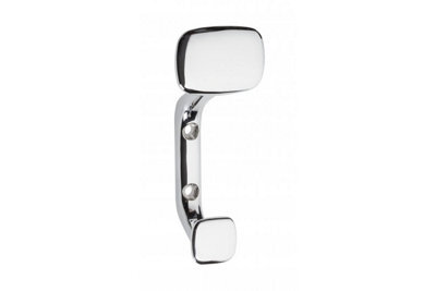 B2C Coat Hat Hooks Twin Robe Door Dress Bathroom Towel Bag Wall Hanger Aluminium Toledo C - image 1