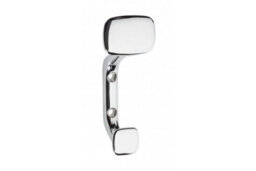B2C Coat Hat Hooks Twin Robe Door Dress Bathroom Towel Bag Wall Hanger Aluminium Toledo C - thumbnail 1